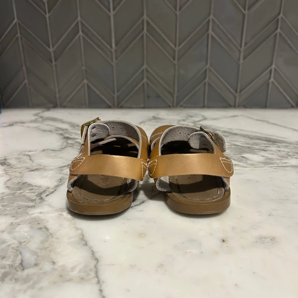 $25 ADD ON salt water sandals gold‎ 8c zara native crocs H&M Nike shoes strap